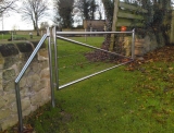 Stainless Tube & Wire Gate