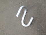 1in ALU TUBE 45mm CLR Bent to 180 degrees